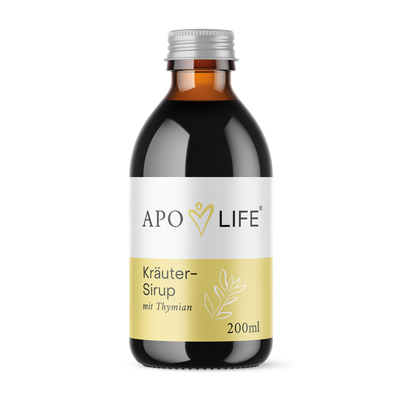 ApoLife Kräutersirup mit Thymian 200ml