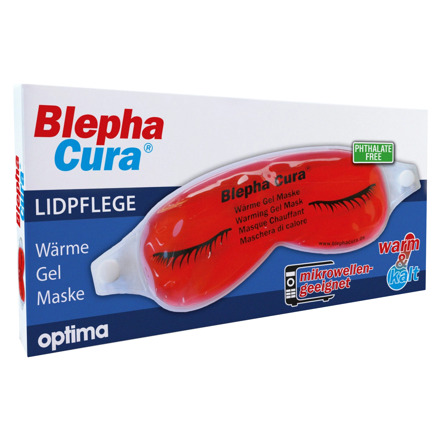 BlephaCura® Wärme Gel Maske