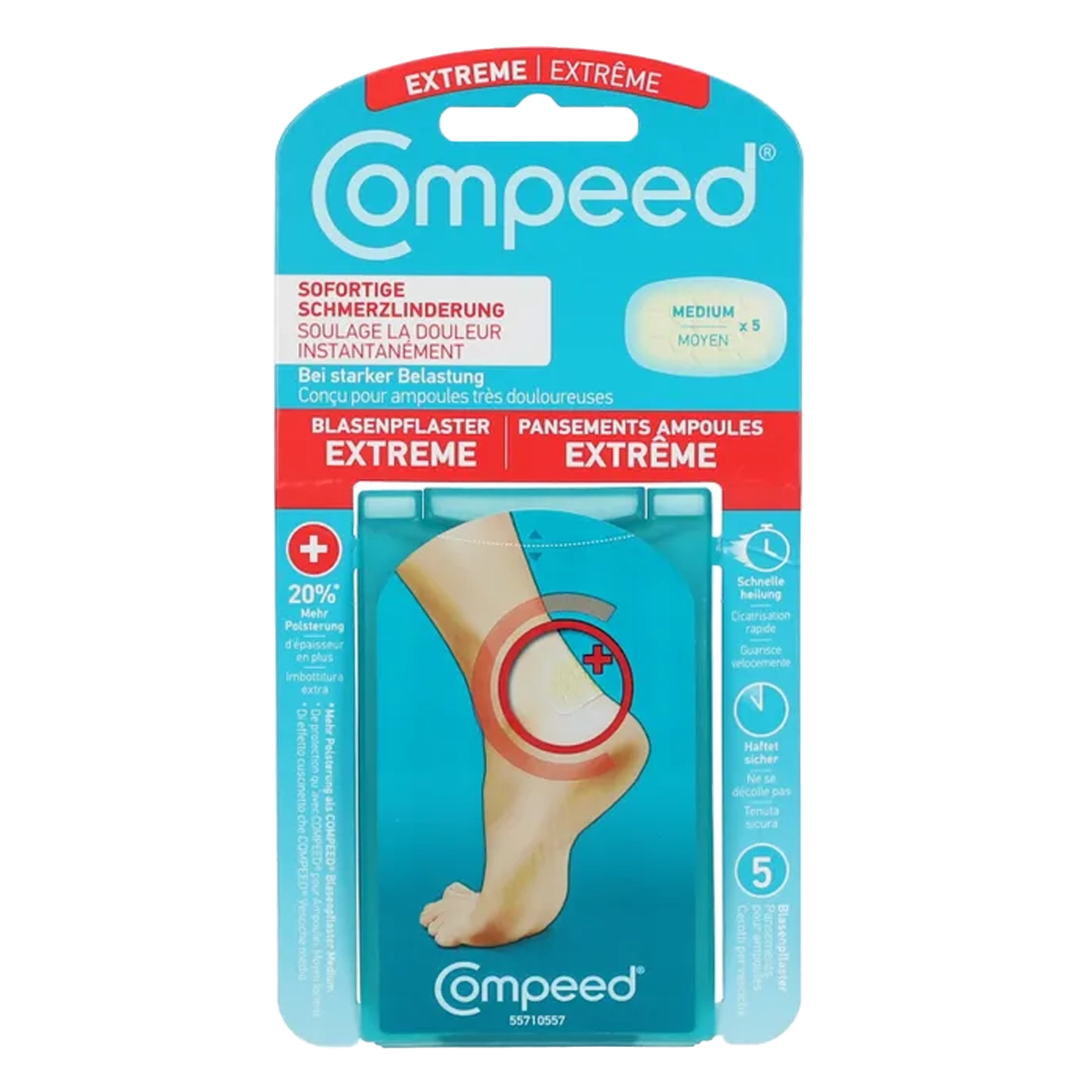 Compeed Blasenpflaster Extreme 5 Stk.