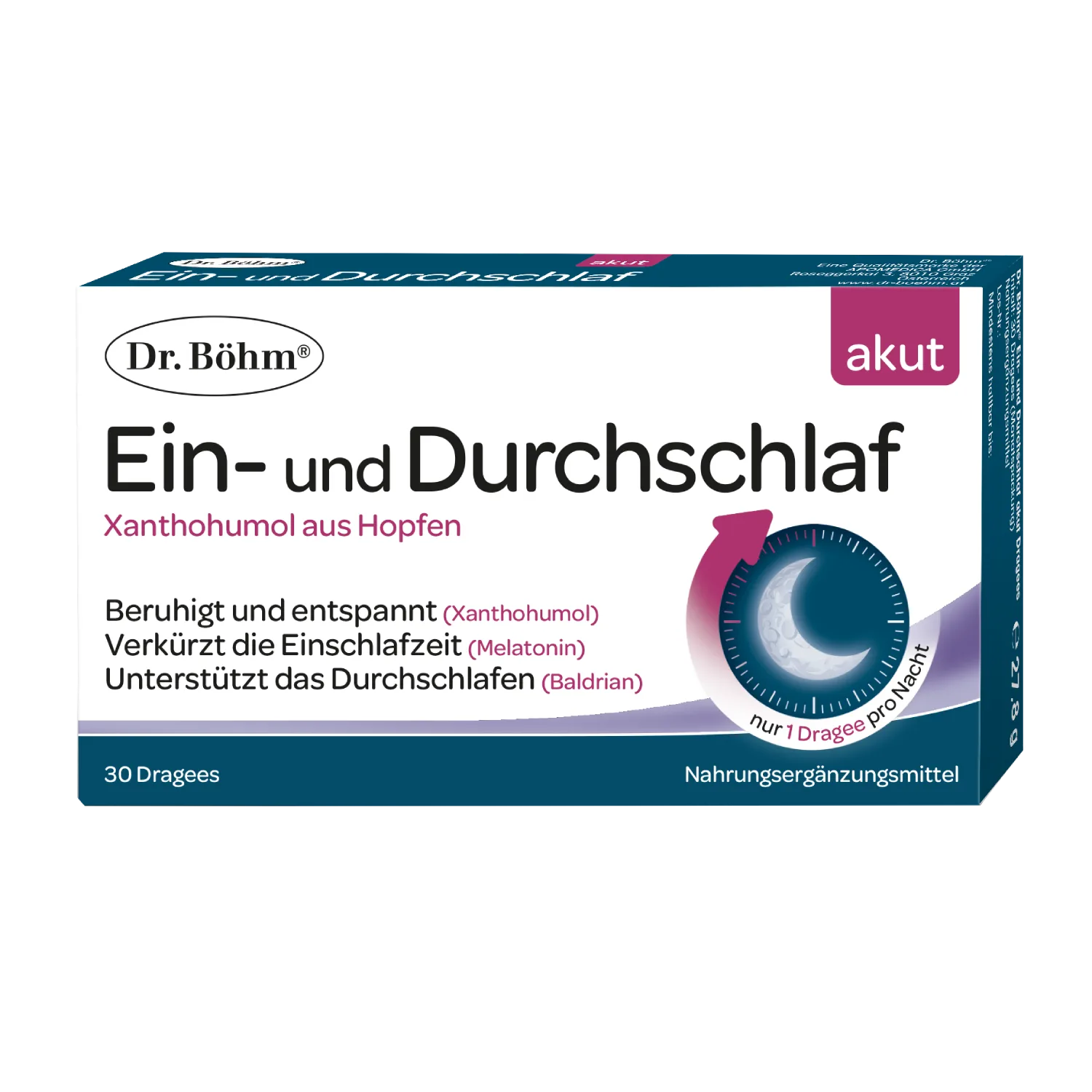 Dr. Böhm - Ein-und-Durchschlaf-Dragees