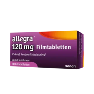 Allegra Filmtabletten 120 mg - 30 Stück Abbildung