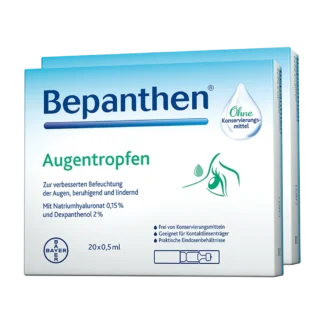 Bepanthen® Augentropfen 2 x 20 x 0,5ml
