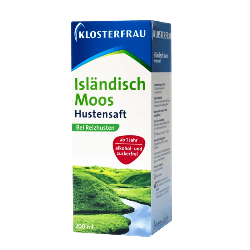 Klosterfrau Islaendisch Moos Hustensaft 200ml