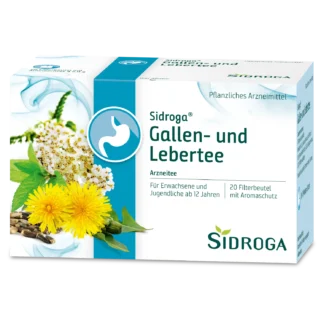 Sidroga - Gallen und Lebertee 20-Beutel